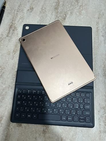 11: Планшет, Samsung, память 64 ГБ, 10" - 11", 4G (LTE), Б/у, Классический цвет - Золотой — 6