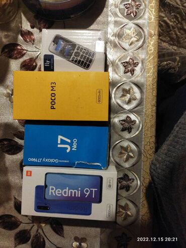 poco m3 qiyməti: Boş telefon karopqalari satillir Samsung J7neo, redmi9T,poco M3, fly
