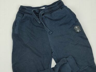 spodnie woskowane z guzikami: Sweatpants, SinSay, 11 years, 140/146, condition - Fair