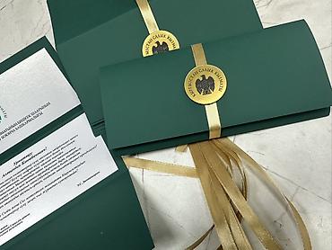 Подарочная упаковка: Упаковка для подарочных сертификатов/пригласительных на заказ. - — 4