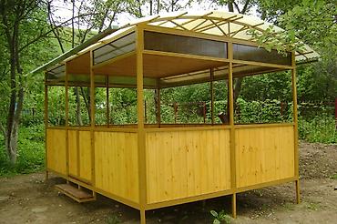 Строительство под ключ: Изготавливаем: - навесы и боксы - беседки и тапчаны - лестницы и — 2