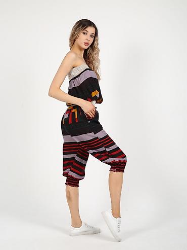 Другая женская одежда: Комбинезоны размер стандартный до 50 ткань штапель производство — 13