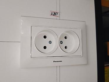 Розетка, Panasonic, Встроенные, 2 гнезда at lalafo.kg Розетка, Panasonic, Встроенные, 2 гнезда