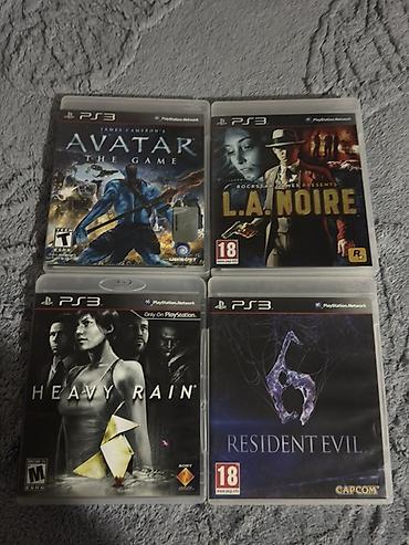 resident evil biohazard: PS3 oyun diskləri toplusu Hamisi Ela veziyyede Manualli di coxsu — 2