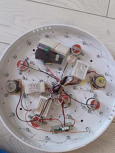 ulduz tavan: Çılçıraq, 5 lampa, Metal — 5