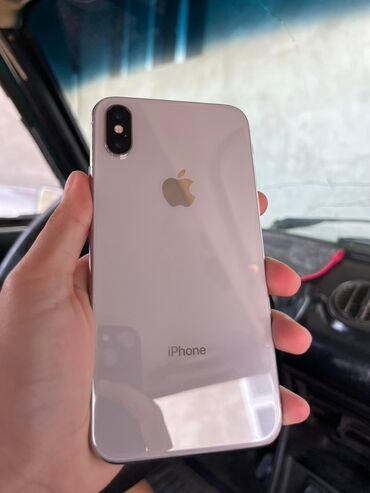 Apple iPhone: IPhone X, 64 GB, Ağ, Face ID