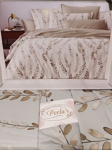 Posteljina: Bračna, Pamučni saten, bоја - Šareno, Turska — 7