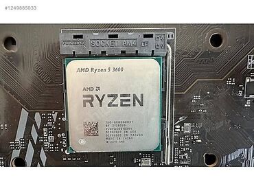 ГАЗ: Процессор AMD Ryzen 5 3600, 3-4 ГГц, 6 ядер, Б/у
