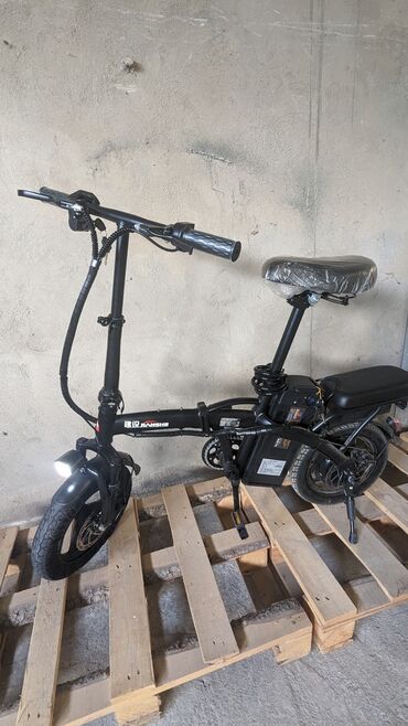 ретро велосипед: Складной электровелосипед Гибридный велосипед с электро ассистентом