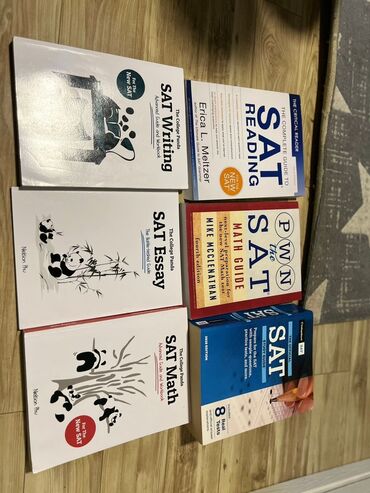 немецкий книга: Книги для подготовки к экзамену SAT. с ними моя дочь набрала огромное