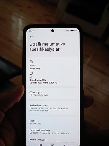 redmi 5a: Redmi Note 12, 128 GB, rəng - Yaşıl, Barmaq izi, İki sim kartlı, Face ID — 1