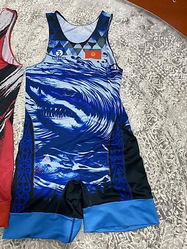 Рашгарды: Рашгард, С принтом, Made in KG, M — 5