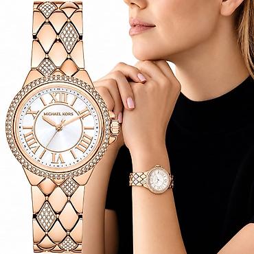 mirvari muncuq: Yeni, Qol saatı, Michael Kors, rəng - Qızılı — 3