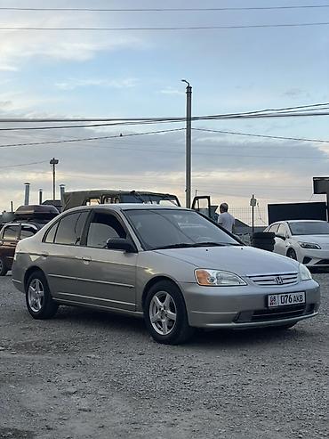 аваринные машины: Honda Civic: 2001 г., 1.7 л, Автомат, Бензин, Седан — 2