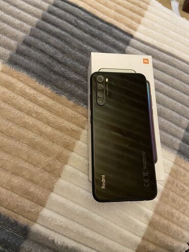 telefon not 10: Xiaomi Redmi 8, 64 GB, rəng - Qara, 
 Barmaq izi, İki sim kartlı, Sənədlərlə