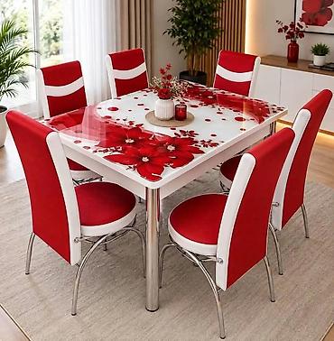 Setovi stolova i stolica: 09. Turski komplet sto i 6 stolica cena 250e — 2