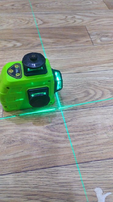 лазерный уровень купить в баку: Uroven 3 d yeni keyfiyyətli yaşıl şüa ilə yeni