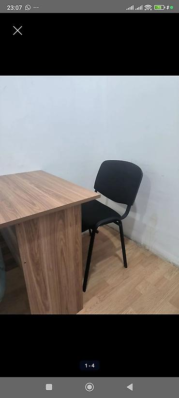 Mebel: Düz masa, Stulsuz, Polkasız, Siyirməli, Parlaq laminat — 4