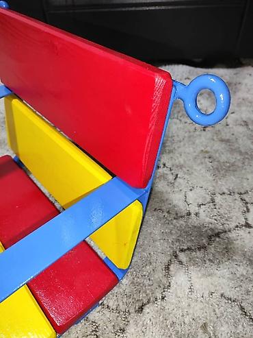 Другие игровые комплексы: Сидушка для качели Яркие цвета — привлекают внимание детей Крепкий — 8