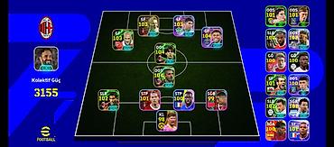 Аренда оборудования: EFootball hesabı/squad satışı – AC Milan temalı komanda quruluşu - — 1