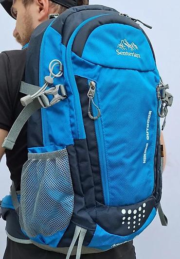 Sportske torbe i rančevi: Planinarski ranac Senterlan Adventure 35L – plavo/crni - Zapremina — 9