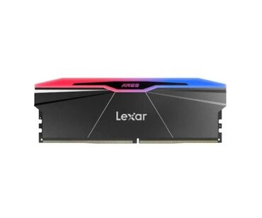 persanalni komputer qiymetleri: Lexar 32GB (2x16GB) ARES RGB DDR5. RAM 6000 MT/s