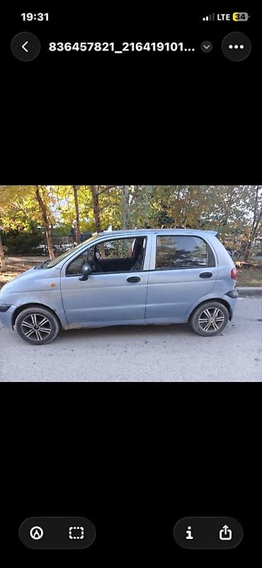 Daewoo: Daewoo Matiz: 2006 г., 0.8 л, Механика, Бензин, Хэтчбэк — 2