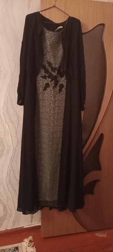56 oelcuelue qadin geyimlri: Вечернее платье, Макси, 8XL (EU 56)