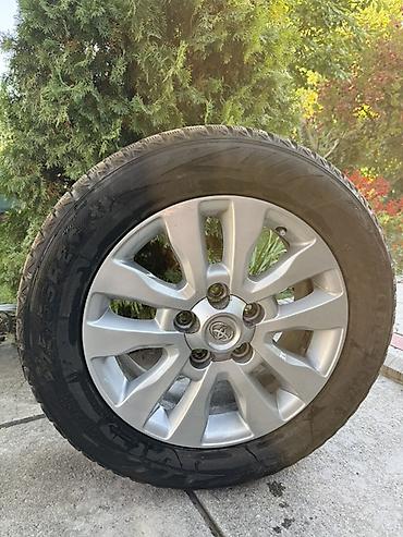 Шиналар жана дисктер: Дөңгөлөктөр монтажда 215 / 55 / R 20, Кыш, Колдонулган, Комплект, Куйма, тешиктери - 5 — 6