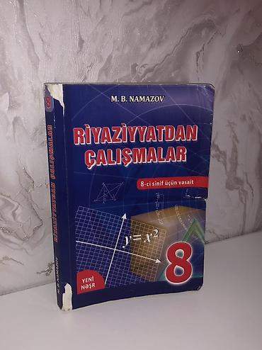 Riyaziyyat 8 ci sinif—>3₼ Riyaziyyat 7 ci sinif—>3.10₼ lalafo.az -da Riyaziyyat 8 ci sinif—>3₼ Riyaziyyat 7 ci sinif—>3.10₼