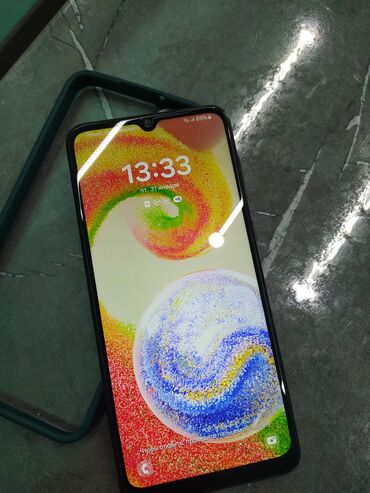 планшет samsung: Samsung Galaxy A04, Б/у, 64 ГБ, цвет - Синий, 2 SIM