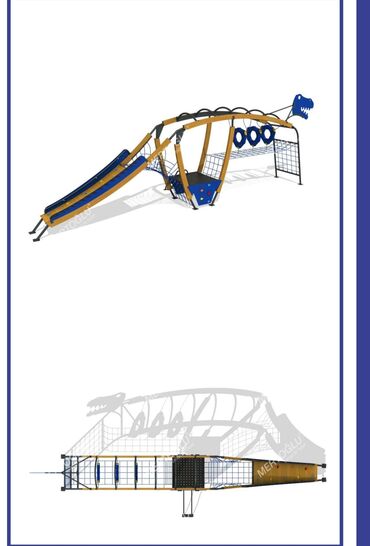 Manejlər: Uşaq oyun meydançası üçün peşəkar modul oyun kompleksləri Təklif — 3