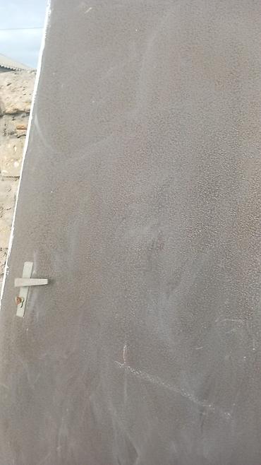 demir boya: Metal qapı paneli - Material: qalın metal təbəqə, səthdə teksturalı — 1