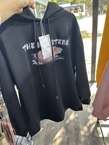 вещи для женщин: Худи, С надписью, Корея, L (EU 40), XL (EU 42), 2XL (EU 44)
