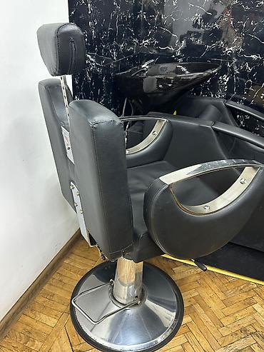 Salon, tibbi mebel: İşlənmiş, Saç kəsimi kreslosu — 2