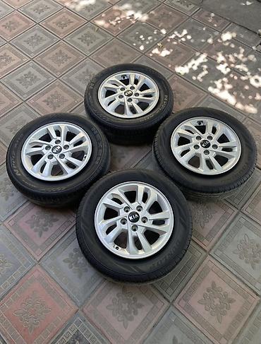 диски kia k5 колесо: За дешево отдаю комплект из 4 шин с дисками от KIA K3 в сборе. - — 2