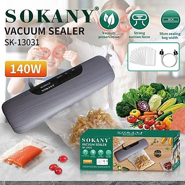 вакумы: Вакууматор SOKANY SK-13031 (140 Вт) - Мощность: 140 Вт — быстрый — 1
