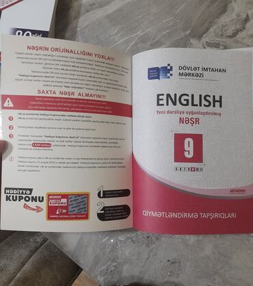 kimya 7 ci sinif dərslik pdf yukle: İngilis dili 9-cu sinif, 2024 il