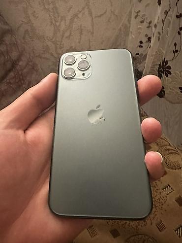 iphone 11 mini: IPhone 11 Pro, 64 GB, Matte Midnight Green, Face ID — 1