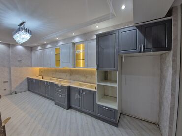 Sifarişlə mətbəx mebeli: Sifarişlə mətbəx dəsti, Özü çəkən petlələr, MDF, Kredit yoxdur, Pulsuz çatdırılma, Ödənişli çatdırılma, Rayonlara çatdırılma — 27