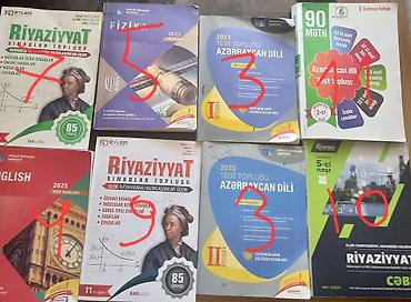 Testlər: Abituriyentlər və məktəblilər üçün fənn üzrə test topluları və — 1
