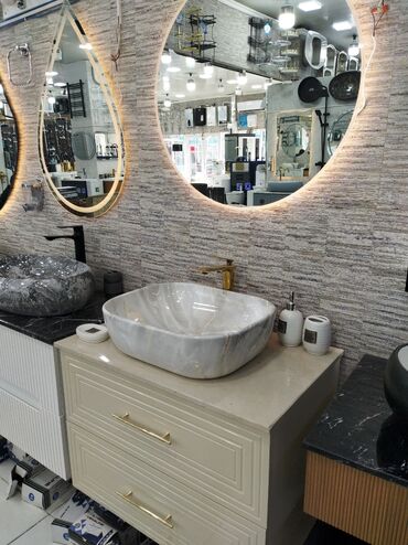 metbex canagi: Mərmər effektli əl yumaq üçün lavabo. Düzbucaqlı formaya malikdir və