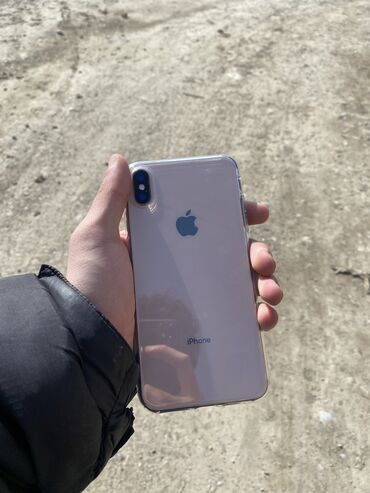 режим 13 с: IPhone Xs Max, Б/у, 256 ГБ, Золотой, 100 %