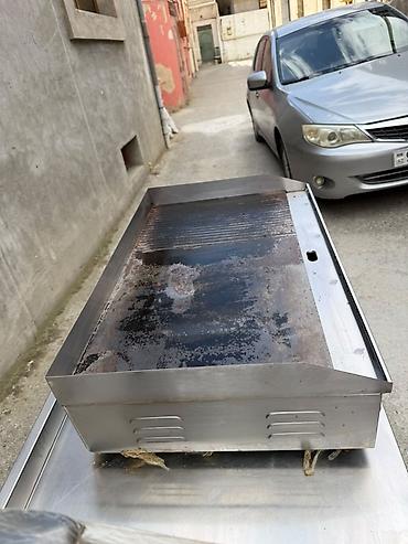 Paslanmayan poladdan peşəkar mətbəx iş masasının komplekti - — 6