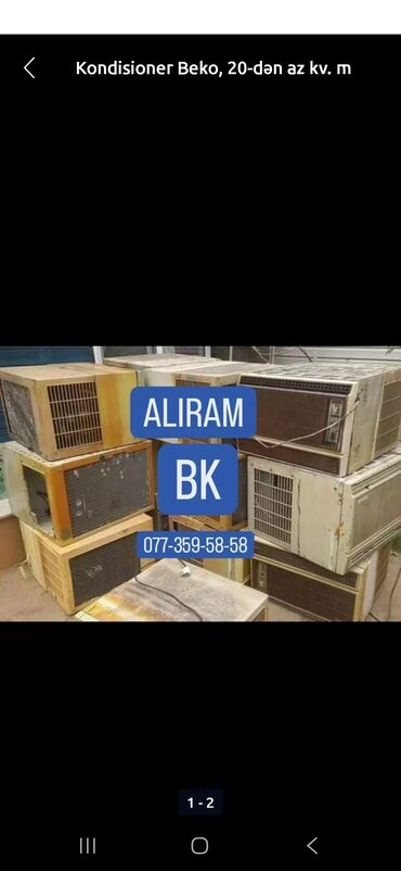 20 s: Kondisioner Beko, 20-dən az kv. m, Monoblok, Kredit yoxdur