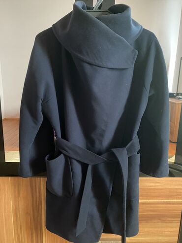 drap palto modelleri: Palto M (EU 38), rəng - Göy