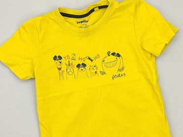 koszulka kolorowa: T-shirt, Lupilu, 5-6 years, 110-116 cm, condition - Good