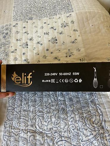 led fener: Elif EL 641 – İonik saç düzləşdirici daraq Xüsusiyyətlər: - Maksimum — 4