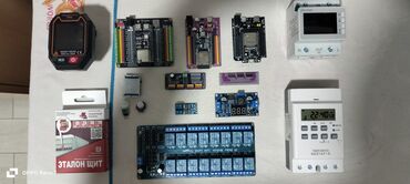 Noutbuklar üçün örtük və çantalar: Elektronika məhsulları: 1.16 kanal modul rölesi 2.Dc-dən DC 3.Esp32
