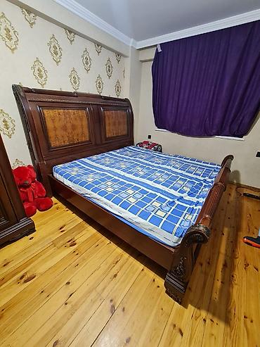 qoz: İşlənmiş, İkinəfərlik çarpayı, Bazasız, Matrassız, Siyirməsiz, Rumıniya — 1
